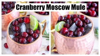 Cranberry Moscow Mule [upl. by Anema]