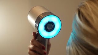 Kinder for hair and more efficient LOreal rethinks the hairdryer at CES [upl. by Klump]