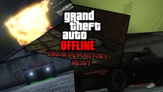 Grand Theft Auto Offline The Union Depository Heist Remastered [upl. by Laux]