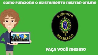 Como fazer o Alistamento Militar Online [upl. by Tterej]