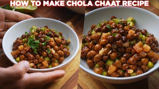 How To Make Chola Chaat At Home [upl. by Outlaw]