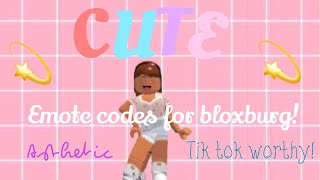 emote dances for bloxburg [upl. by Maitilde]