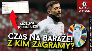 RANKING FIFA  Z KIM REPREZENTACJA POLSKI ZAGRA W BARAŻACH O EURO 2024  MOŻLIWE DWA SCENARIUSZE [upl. by Massab]