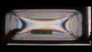 View Stress in Transparent Materials  Recycled LCD Polarizers [upl. by Edmonda227]