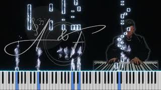 100 Messaggi  Lazza Piano Tutorial 4 mani  Spartito [upl. by Frasch]