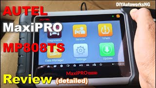 Autel MaxiPRO MP808TS Review indepth Professional Autel Scanner [upl. by Kalila]