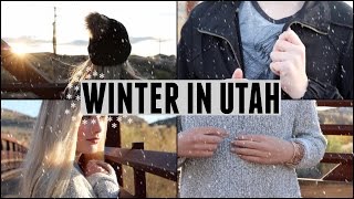 WINTER IN UTAH LOOKBOOK  Avrey Ovard [upl. by Eleazar]