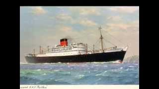 rms Parthia Cunard BigbandSkyliner [upl. by Mavis]