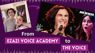 Benjamin GedeonFrom Ezazi Voice Academy to Voice Kids ezazivoiceacademymusiksalo8694 voicekids [upl. by Leval]