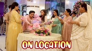 Dil Ko Tumse Pyaar Hua on location  लावण्या ने बर्थडे पर जानवी को दिया महंगा गिफ्ट जानवी हुई हैरान [upl. by Pavla]