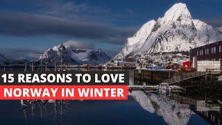 15 Reasons To Love Norway In The Winter [upl. by Sirap]