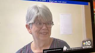 Surrey Broomall on Channel 10  Heatwave Story [upl. by Nicholl]