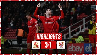 Match Highlights Swindon Town vs Tranmere Rovers [upl. by Eidolem385]