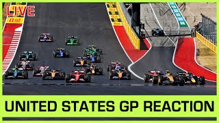 2024 United States Grand Prix Race Reaction [upl. by Enihpesoj996]