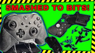 Xbox Elite 2 Controller Smashed To Bits Full Repair amp Reshell [upl. by Cychosz]