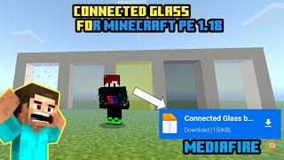 CONNECTED AND CLEAR GLASS TEXTURE PACK MCPE 118  DOWNLOAD NOW [upl. by Bren]