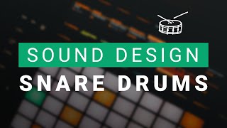 Make Your Own Snare Drums  Sound Design Tutorial [upl. by Yrehc]