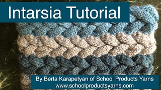 Intarsia Knitting Tutorial [upl. by Mag]