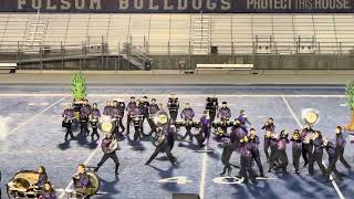 Woodcreek HS Drumline “Hexed” Folsom Competition 11224 1 [upl. by Vance]