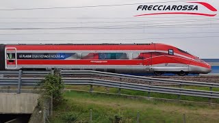 IL COLLEGAMENTO MILANOPARIGI con il FRECCIAROSSA 1000 ES AV 9296 Milano Cle  Paris GDL [upl. by Kasevich340]