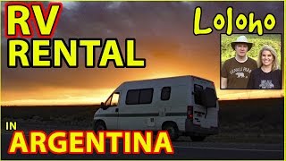 RV Rental in Argentina  RUTA SUR RV Part 2 of 3 [upl. by Hermon]