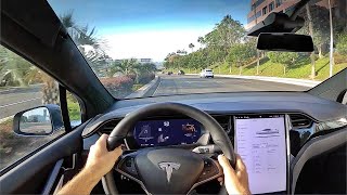 2020 Tesla Model X Performance POV Test Drive ASMR [upl. by Samuele]