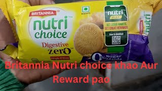 Britannia Nutri choice khao aur Reward pao offer  Nutri choice offer [upl. by Ing242]