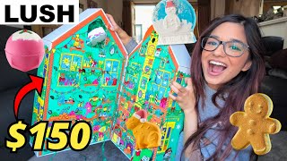 UNBOXING THE BEST ADVENT CALENDAR YET  LUSH 2024 CALENDAR [upl. by Mcconaghy]