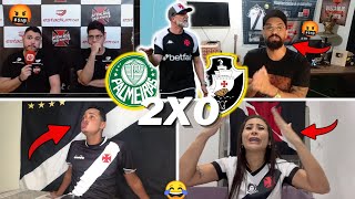 REAÃ‡Ã•ES VASCAINAS REVOLTADOS SÃ‰RIE B TA CHEGANDO PALMEIRAS 2X0 VASCO BRASILEIRÃƒO 2024 VAMOS RIR [upl. by Nuhsyar]