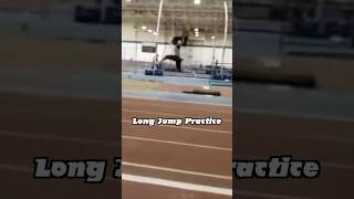 Long Jump Practice slow motion shorts  Olivia Henry Two [upl. by Noevad]