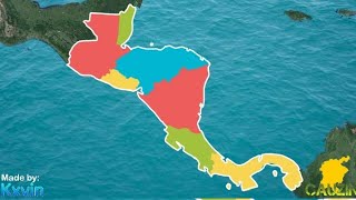 Central America Geography  Countries Of Central America Fan Song [upl. by Lalita359]