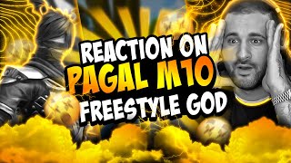 PAGAL M10 FREESTYLE KING REACTION [upl. by Roddy]