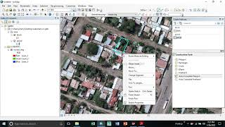 how we prepare cadastral map from Aerial photo [upl. by Lorsung]