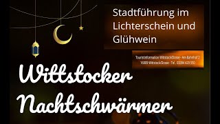 Nachtschwärmer in WittstockDosse  Wittstock bei Nacht [upl. by Eastlake]