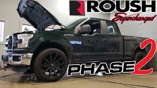 2015 F150 Roush Supercharger PHASE 2 Dyno and Info at Brenspeed [upl. by Feucht]