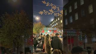 Marylebone all set to on Christmas light todayMarylebone village christmas christmaslights [upl. by Buckley]