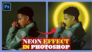 Neon Light Effect Photoshop you need this Tutorial [upl. by Edaj]