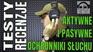 26 Pasywne i aktywne ochronniki słuchu  przegląd [upl. by Warfield625]