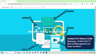 Bug Tracking Project in Spring Boot Hibernate JPA MYSQL with source code and project report [upl. by Teilo]