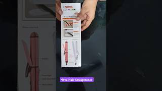 Transform Your Hair Routine Nova Hair Straightener Unboxing nova hairstyle stylingproducts [upl. by Maitund209]