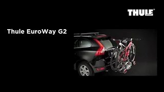 Thule EuroWay G2  Towbar Bike Carrier [upl. by Savdeep626]