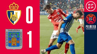 Resumen PrimeraFederación  SD Ponferradina 01 SD Tarazona  Jornada 14 Grupo 1 [upl. by Doscher933]