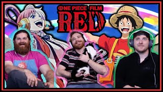 Finally Watching ONE PIECE FILM RED MOVIE REACTION [upl. by Enovad]