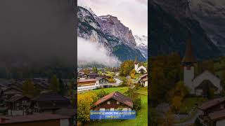 Lauterbrunnen Switzerland’s Fairytale Valley of 72 Waterfalls 🌄 [upl. by Golter]