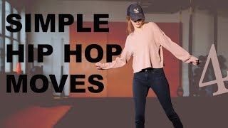 Simple Hip Hop Moves For Beginners Tutorial part 4 [upl. by Ursa]