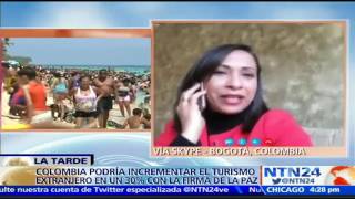 “El turismo hace que la paz se consolide” vicepresidenta comercial de Aviatur Colombia [upl. by Pasol]