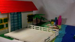 How To Build LEGO Beach House [upl. by Akcired639]