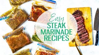 8 Best Ever Steak Marinades [upl. by Maurilla614]