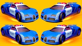 Police Car full episodes for children Car full movies 25 MIN Police Car Cartoon Police for kids [upl. by Wobniar]