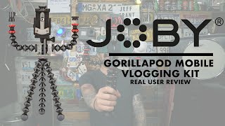 Joby Gorillapod Mobile Vlogging Kit  Real User Review [upl. by Airliah482]